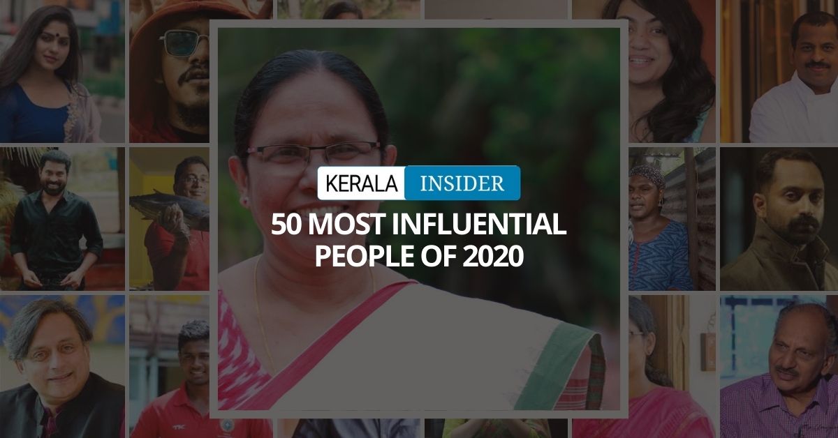 50 most influential people of kerala in 2020
